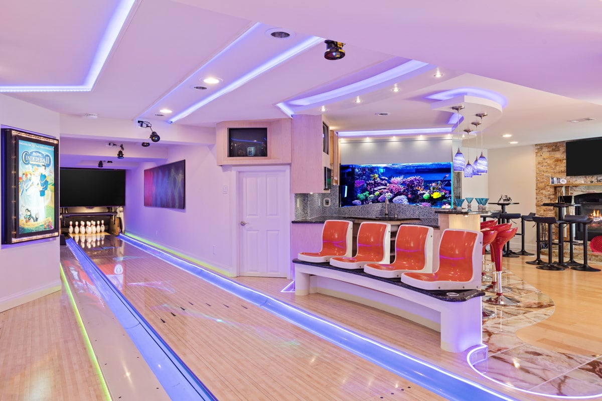 home bowling alley