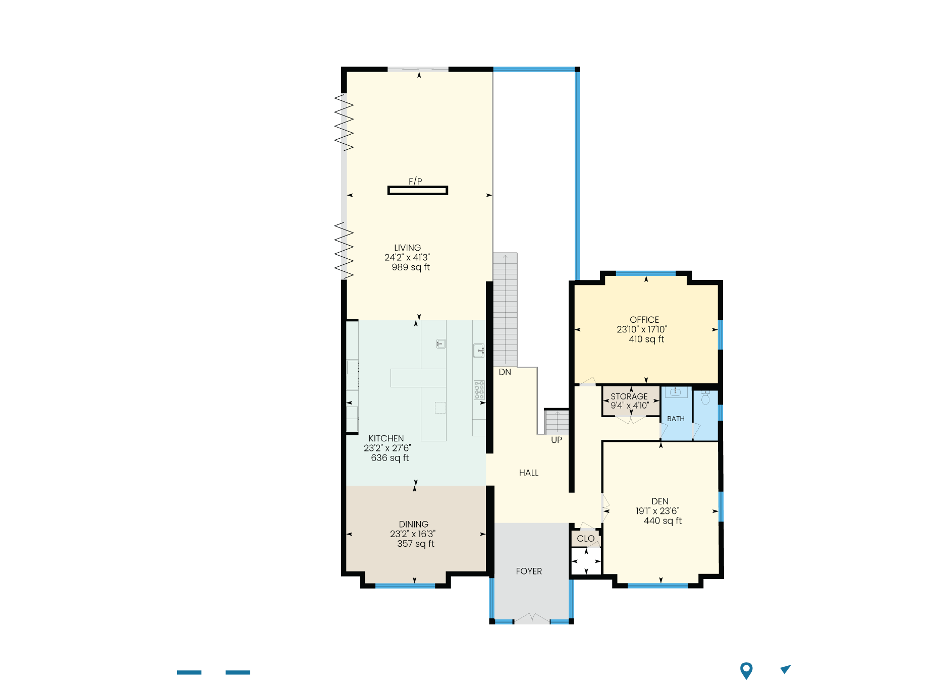 detailed floor plan